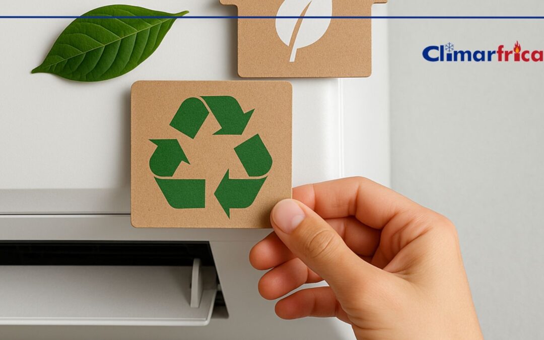 Materiales sostenibles y reciclables en la fabricación de equipos de climatización